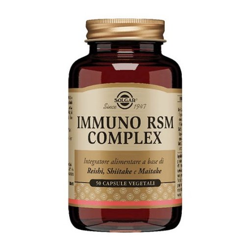 Solgar - Immuno Rsm 50 Capsule Vegetali per il Supporto del Sistema Immunitario