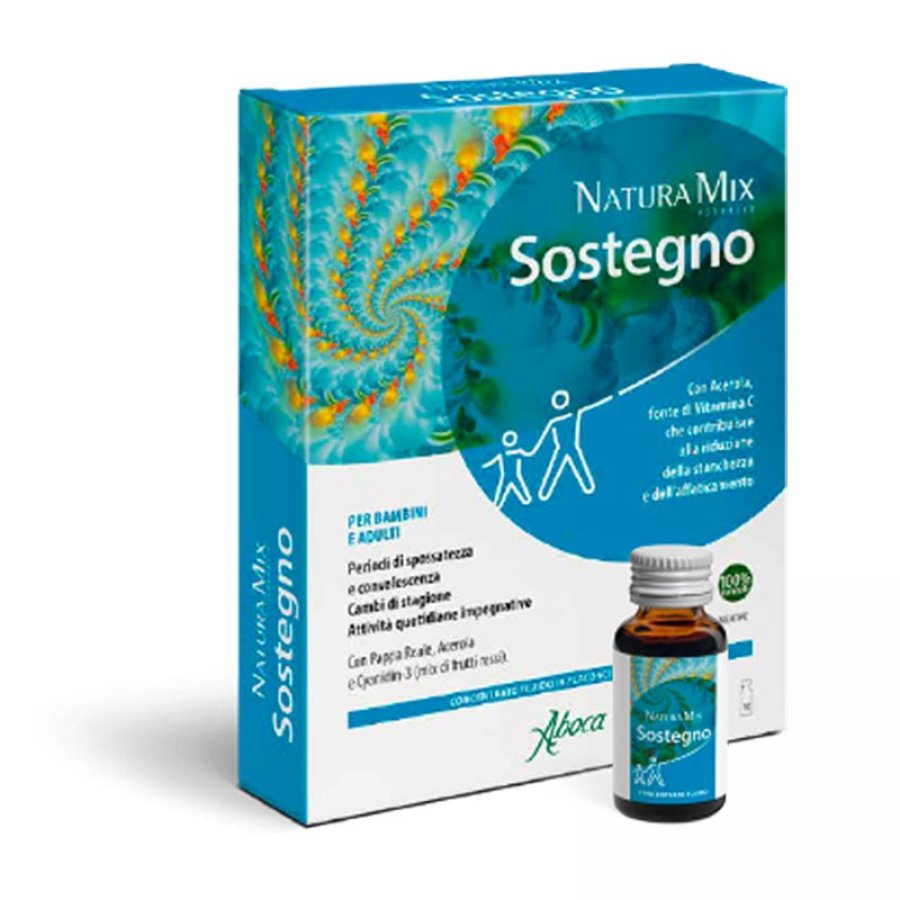 Aboca - Natura Mix Advanced Sostegno - Integratore Naturale per Benessere e Vitalità