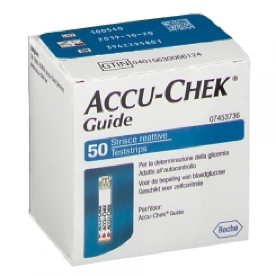 Roche Diabetes - Accucheck Guide 50 strisce