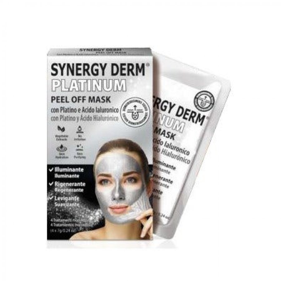 Synergy Derm - Platinum Peel Off Mask 4x7g