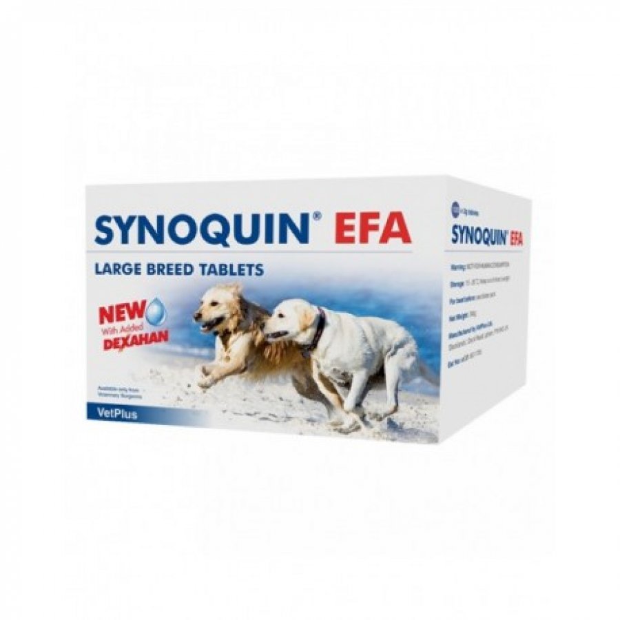 Synoquin Efa Mangime Complementare per Cani Taglia Grande 30 Capsule - Supporto Articolare Avanzato