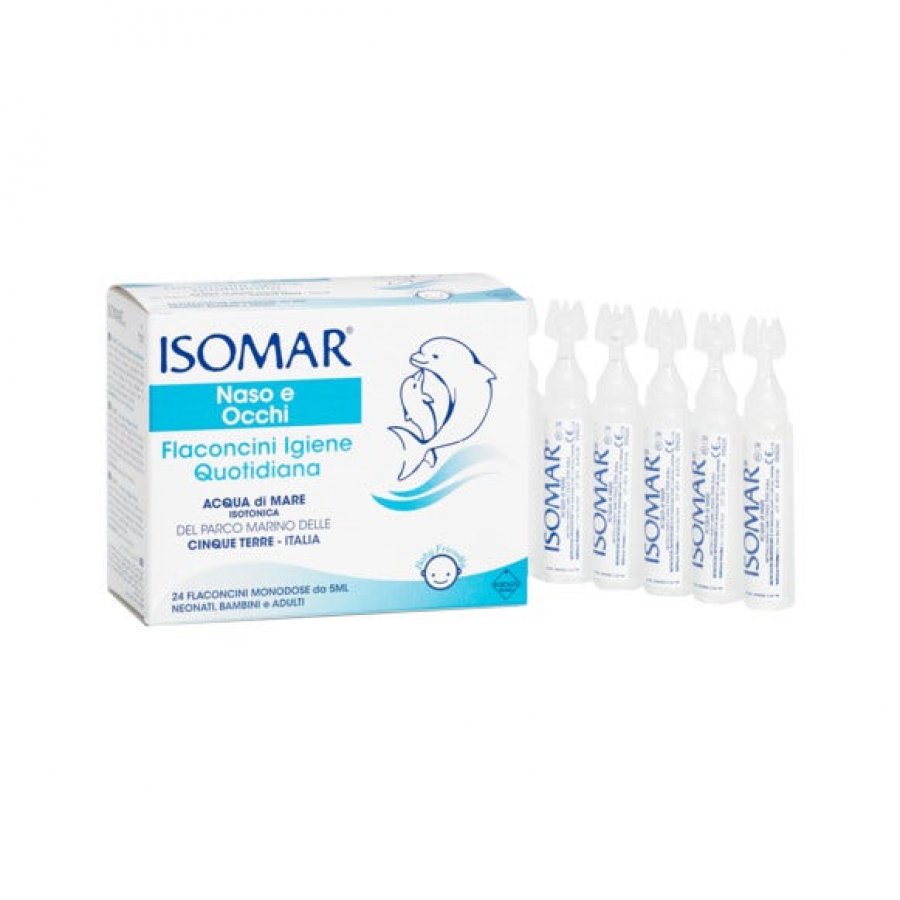 Isomar - Soluzione isotonica 24 Flaconcini Monodose 5 ml
