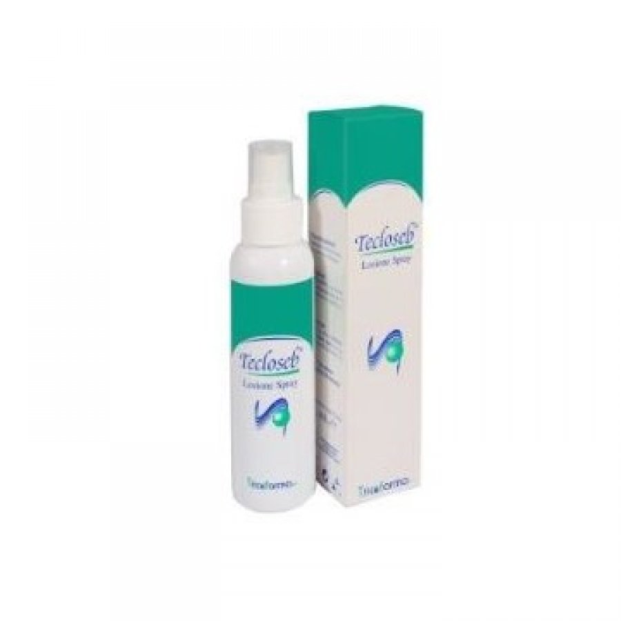 Trincofarma Tecloseb - Lozione Spray Purificante per Pelle Seborroica - 100ml