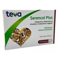 Teva - Serencol Plus 30 Compresse per il Controllo del Colesterolo