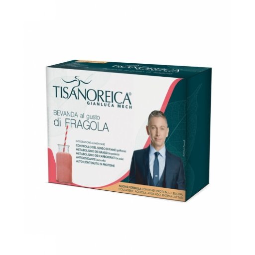 Tisanoreica Bevanda Fragola 4x28g - Bevanda Al Gusto Di Fragola