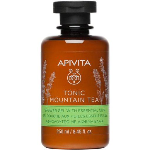 Apivita - Gel Doccia Detergente Tè Di Montagna 250ml