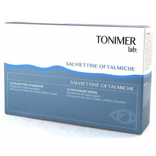 Tonimer, Eyes Salviettine Oftalmiche, 16 Pezzi Tonimer, Eyes Salviettine Oftalmiche, 16 Pezzi