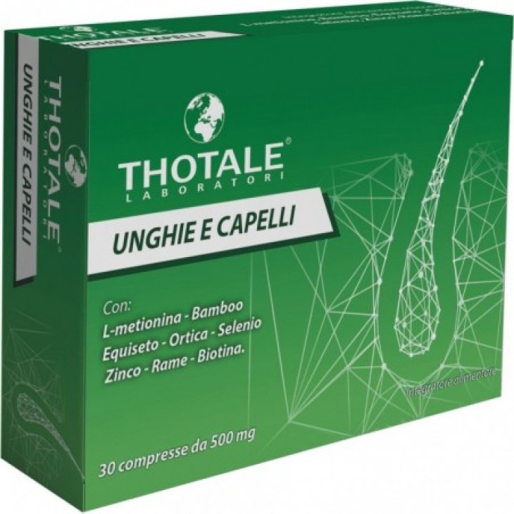 Thotale Unghie E Capelli integratore 30 compresse Thotale Unghie E Capelli integratore 30 compresse
