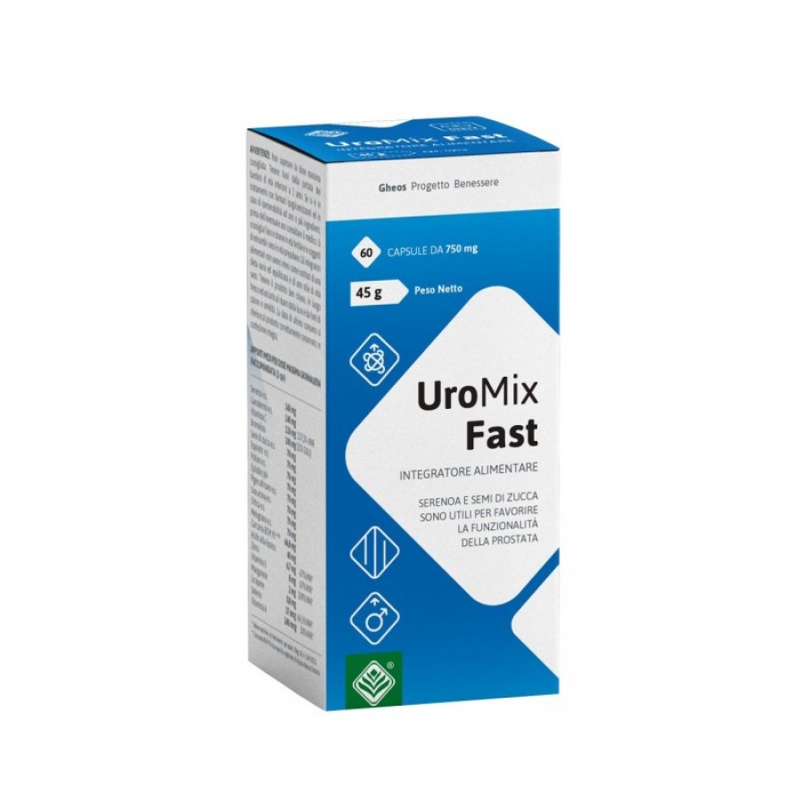 Uromix Fast 60 Capsule - Integratore per la Salute delle Vie Urinarie