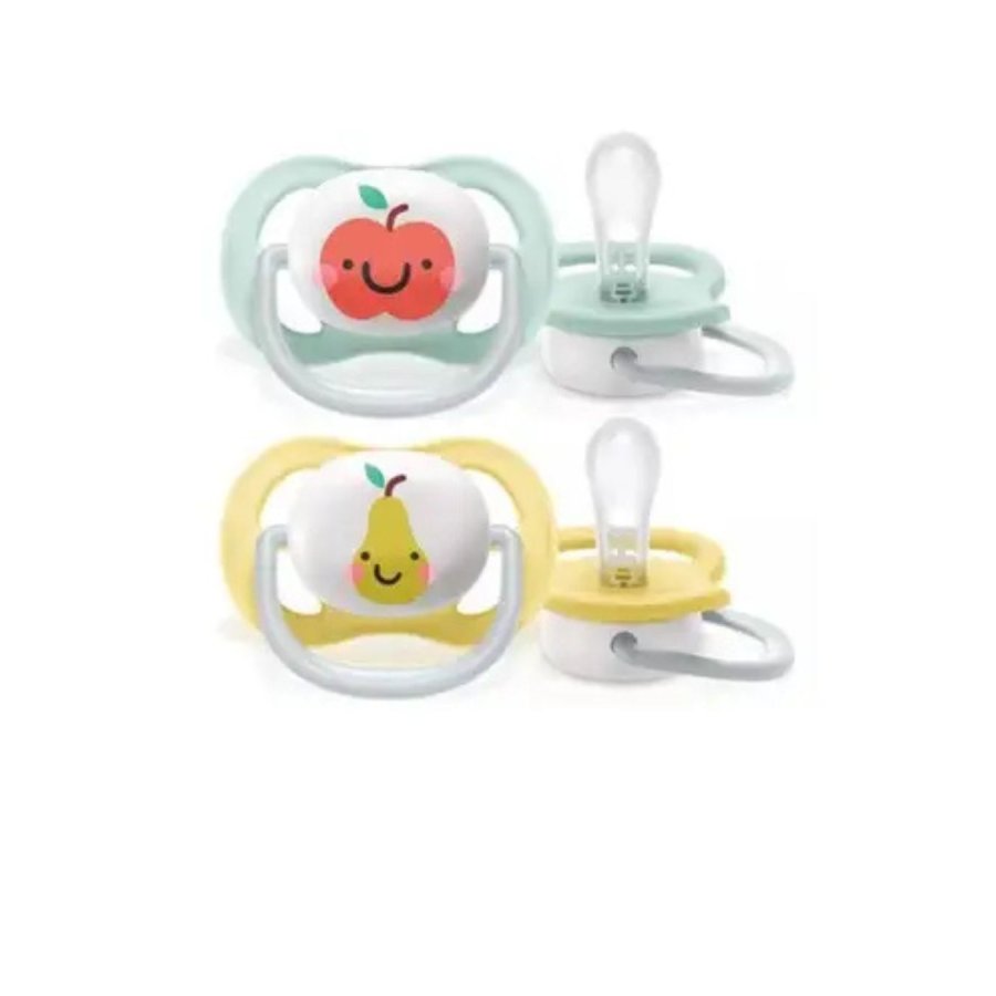 Philips Avent Succhietto Ultra Air 0-6 Mesi Neutro - Confezione da 2