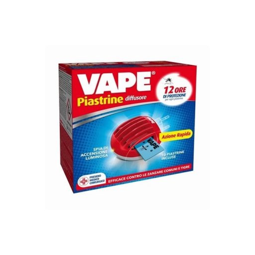 Elettroemanatore Spina + 10 Piastrine Incluse