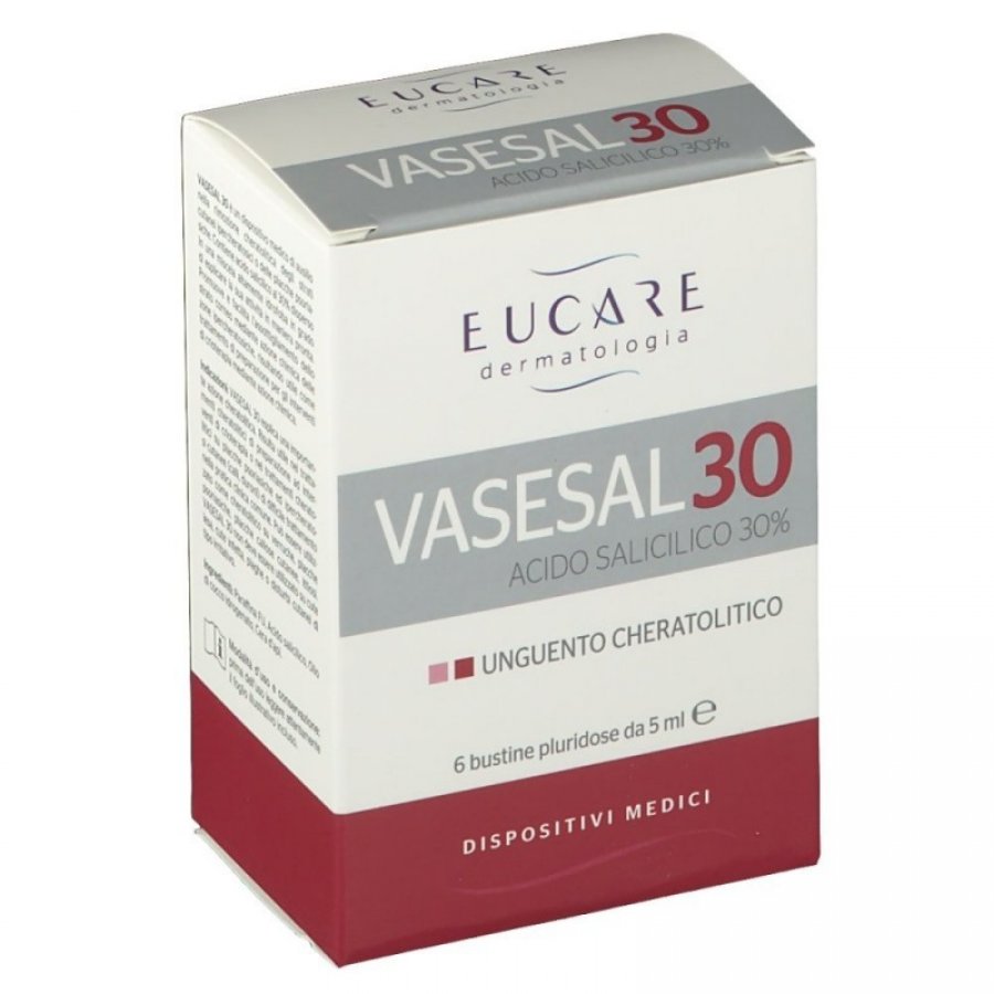 Vasesal 30 - Crema Cheratolitica 6 Bustine