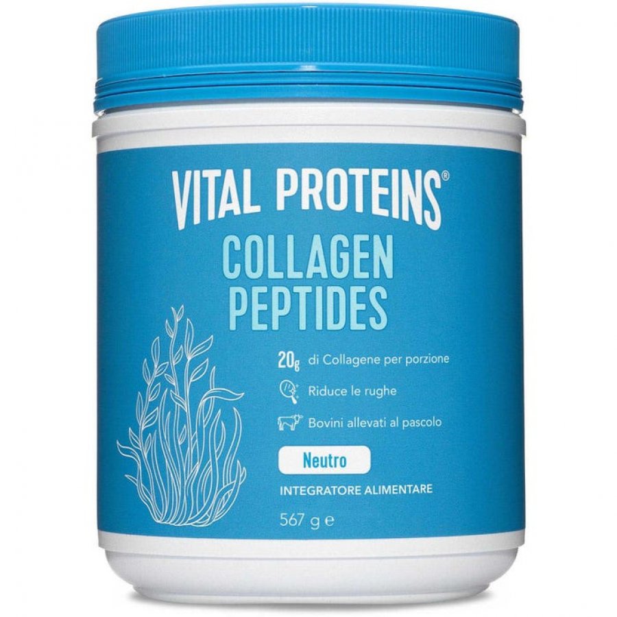 Nestlè Vital Proteins Collagen Peptides 567g - Integratore per Pelle, Capelli e Articolazioni