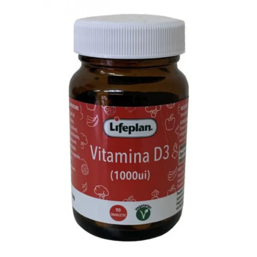 Lifeplan - Vitamina D3 1000UI 90 Cpr