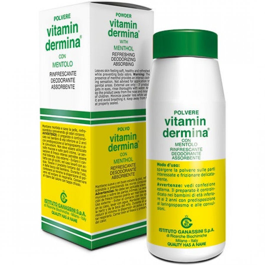 Vitamindermina - Polvere Mentolo 100g