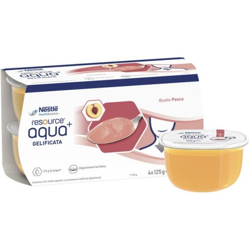 Nestlé, Resource Aqua+ Gelificata, 4 x 125 g