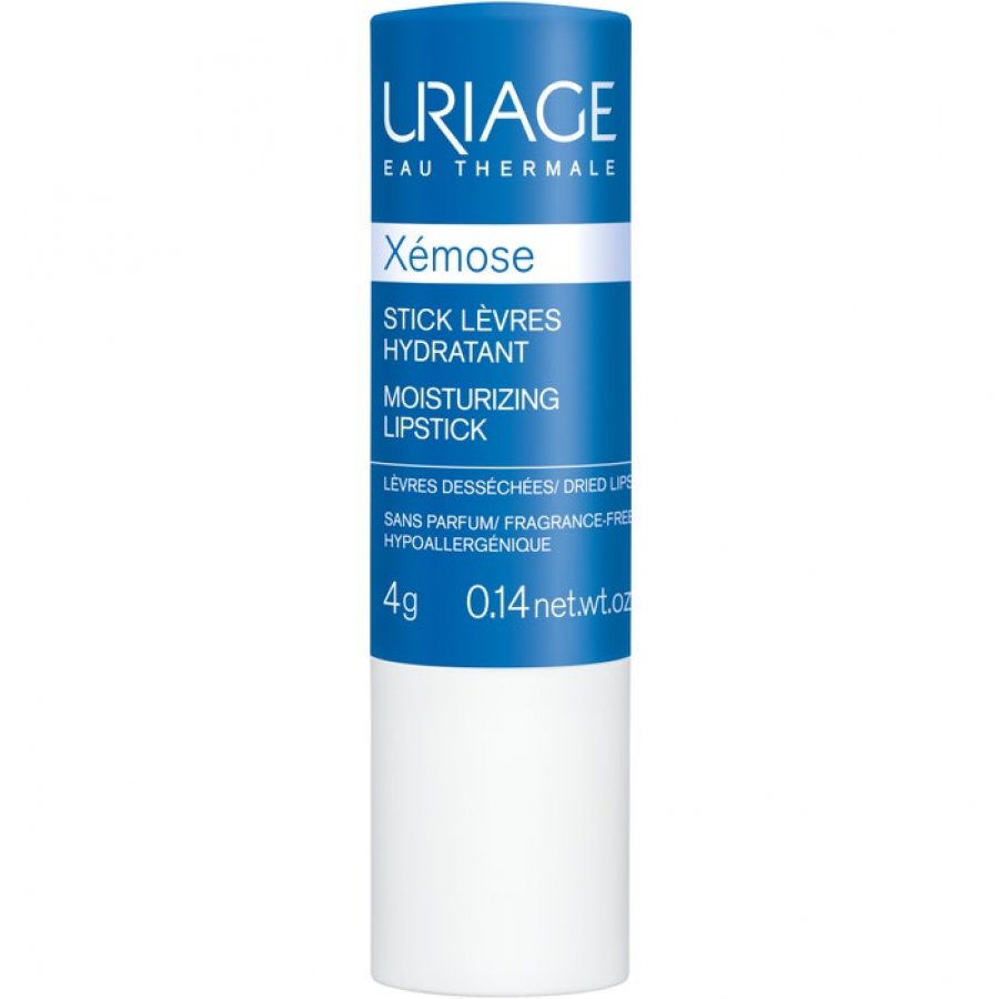 Uriage Xemose - Stick Idratante Labbra 4g, Protezione e Cura Labbra Secche e Screpolate