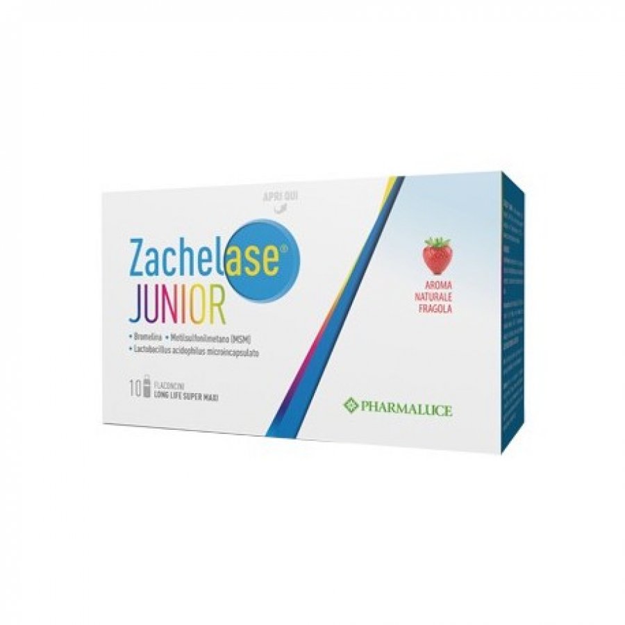 Zachelase Junior - Integratore Di Fermenti Lattici 10 Flaconcini da 10ml