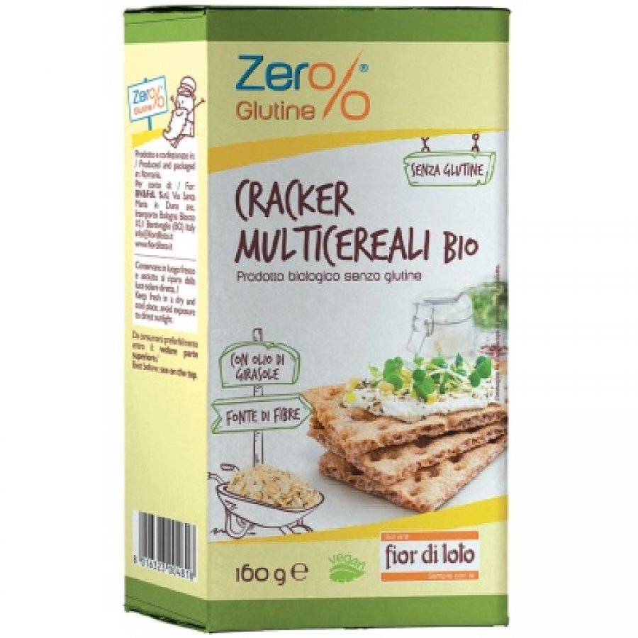 Zer%Glutine Crackers Multi-Cereali 160g