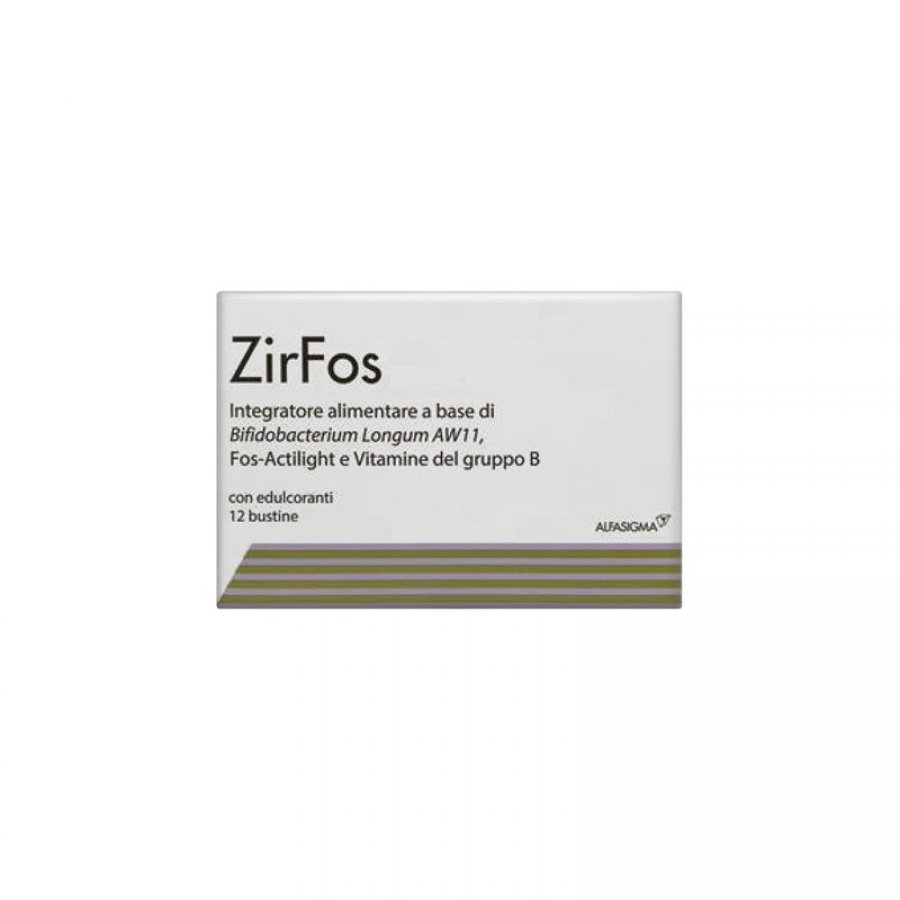 ZirFos Integratore Alimentare 12 Bustine - Riequilibrio della Flora Intestinale