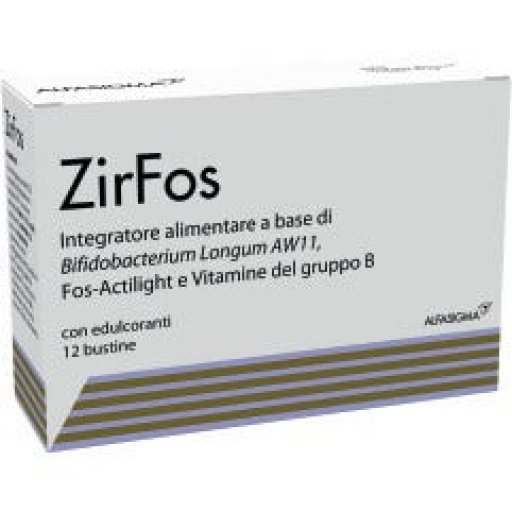 Zir Fos - Integratore alimentare 12 bustine per rinforzare le difese immunitarie e migliorare il benessere generale