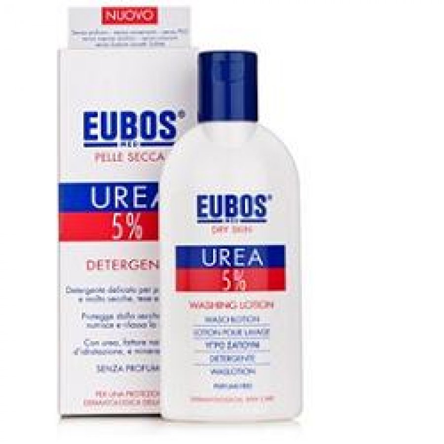  Eubos Urea - 5% Detergente Liquido per Pelli Secche 200 ml
