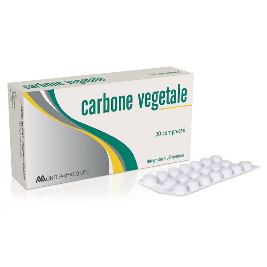 Carbone Vegetale 20 Compresse GoodFamily