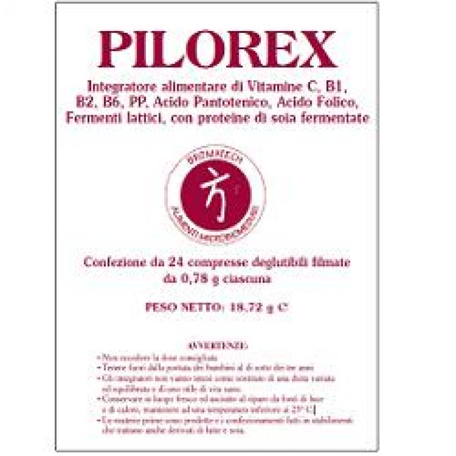 Pilorex - Integratore Alimentare 24 Compresse