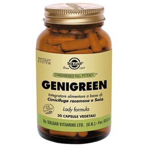 Solgar - Genigreen 30 Capsule Vegetali per la Salute del Sistema Immunitario