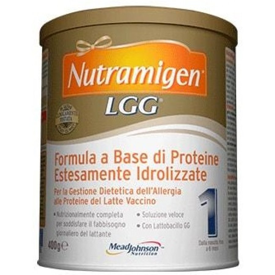 Nutramigen 1 - Lgg Latte in Polvere 400g - Latte Ipoallergenico per Bambini, Confezione da 400g