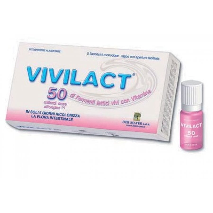 VIVILACT 50 MILIARDI 5 FLACONCINI 7 ML