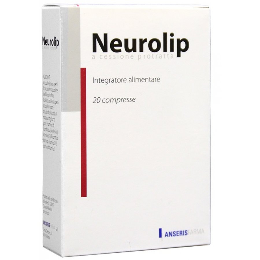Neurolip 20 Compresse, Integratore per il Benessere Cardiovascolare
