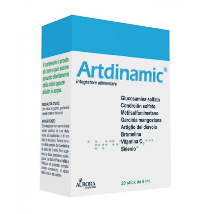 Aurora Biofarma - Artdinamic 20 bustine da 8 ml