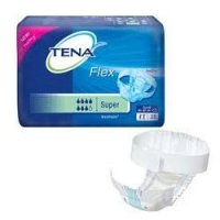 Tena Flex Super Pannolini A Cintura per Incontinenza Misura Medium 30 Pezzi