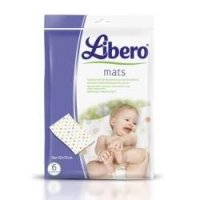 Libero Easy Change Telino Multiuso Cambio 50x70cm - Pacco da 6 - Ideale per Viaggi e Cambi Fuori Casa