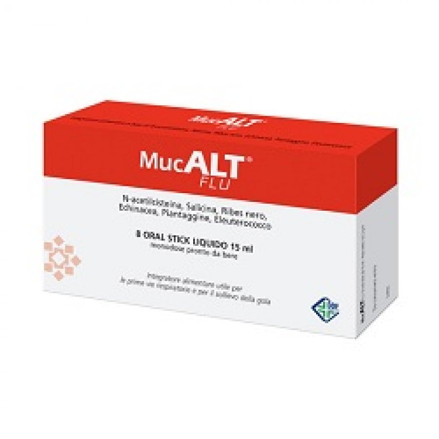 Aurora - Mucalt Flu 8 Stick Mono 15ml