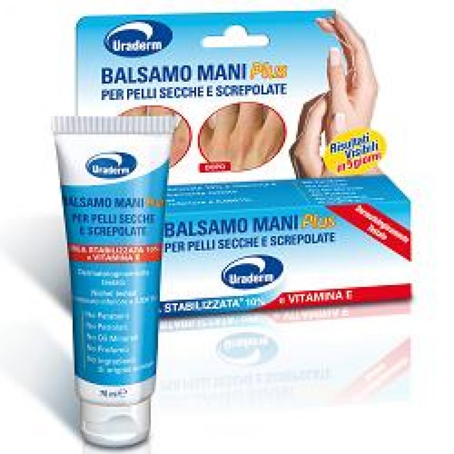 Uraderm Balsamo mani Plus - Pelli secche e screpolate 75 ml
