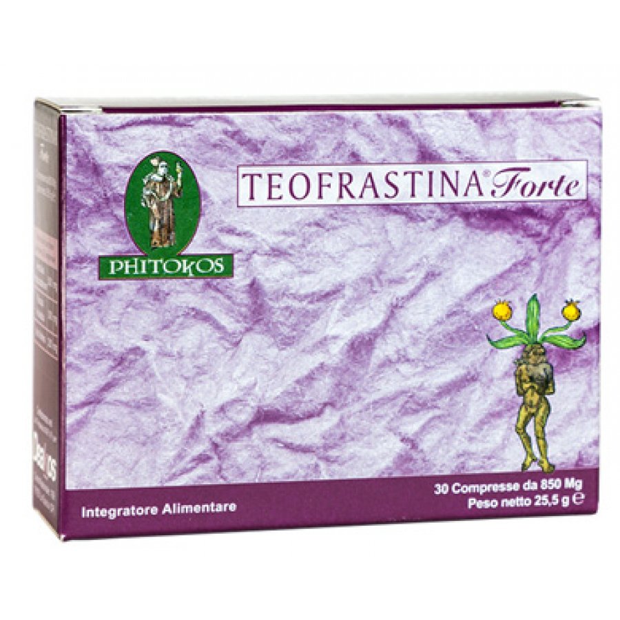 Teofrastina Forte - 30 Compresse, Integratore per la Salute Respiratoria