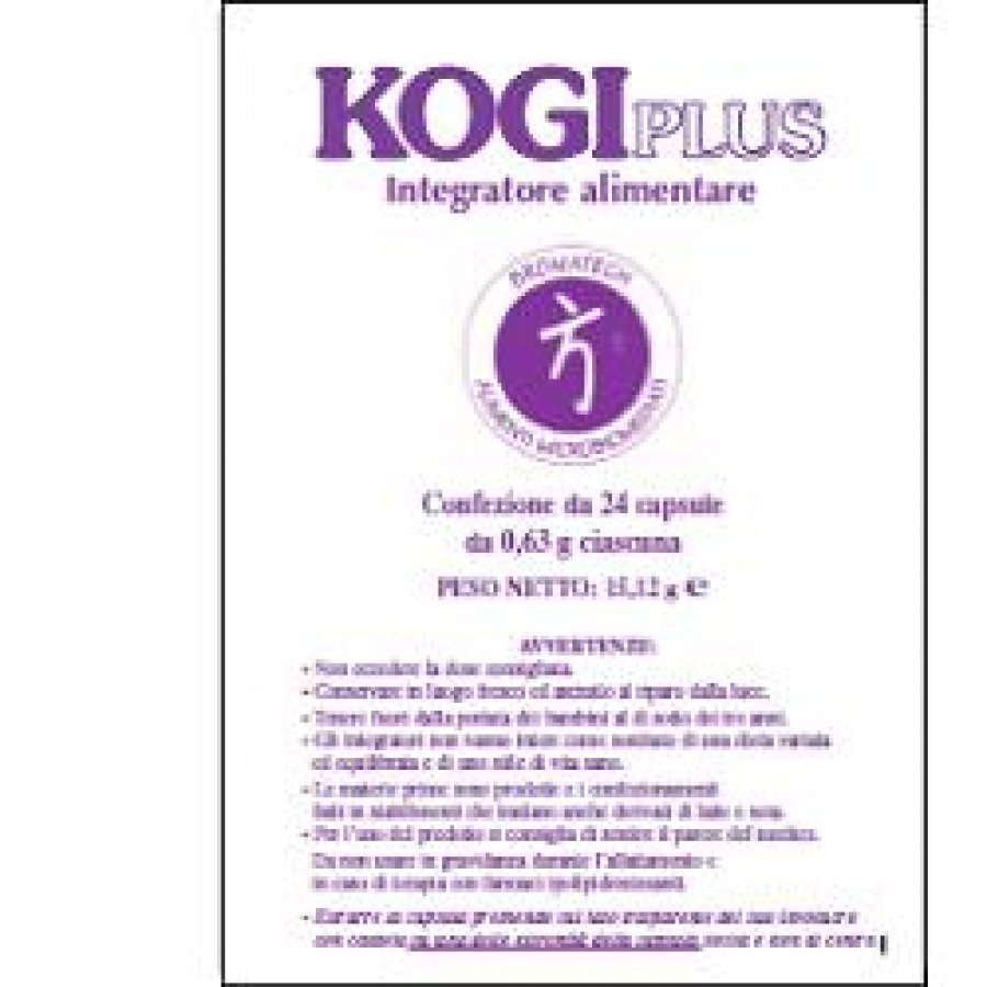 Kogi Plus - Integratore Alimentare 24 Capsule