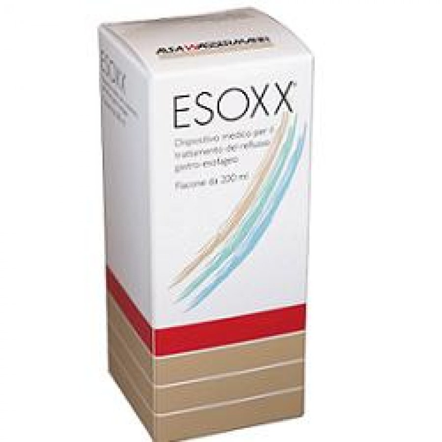 Esoxx Sciroppo Reflusso Gastro-Esofago 200ml - Aiuto Naturale per il Benessere Digestivo