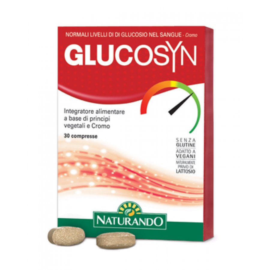 Naturando Glucosyn - Integratore per il Controllo della Glicemia - 30 Compresse