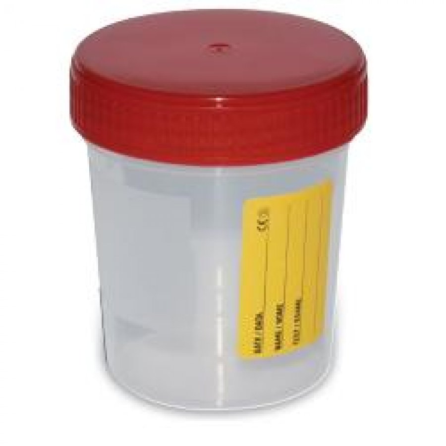 Medipresteril Contenitore Urina con Tappo 120ml - Contenitore per Campione di Urina