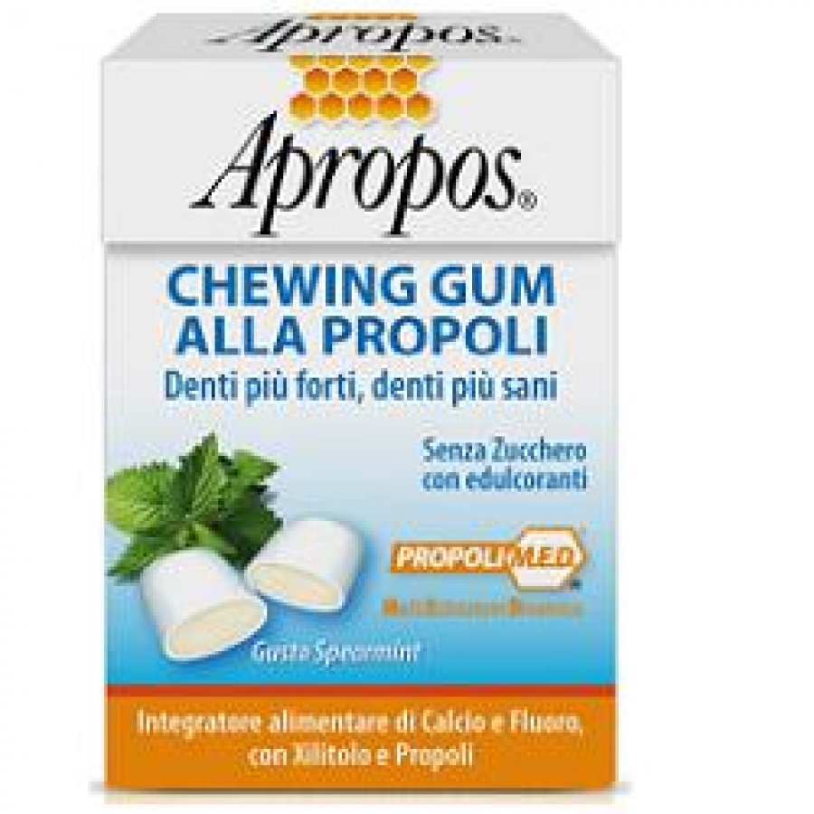 Apropos Linea Protezione Inverno Chewing Gum alla Propoli Gusto Spearmint