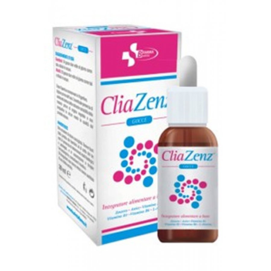 Cliazenz Gocce 30ml - Integratore Alimentare a Base di Zenzero per il Benessere Digestivo