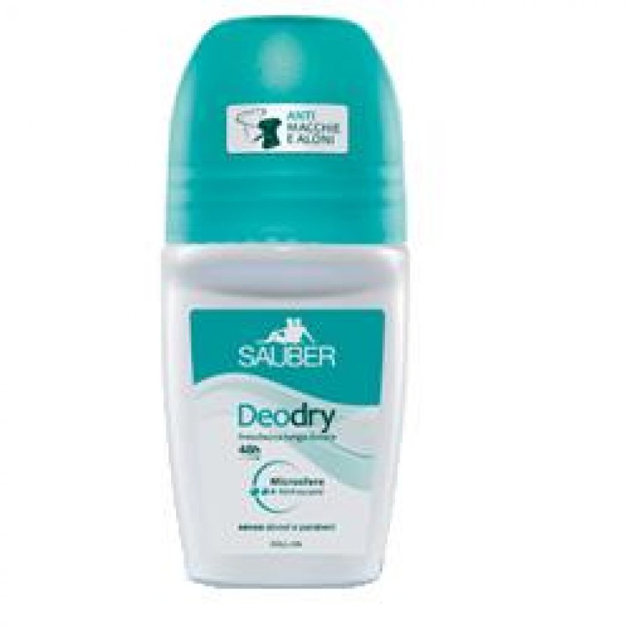 DeoDry Roll-On Protezione Lunga Durata 50ml - Deodorante Roll-On Anti-Odore