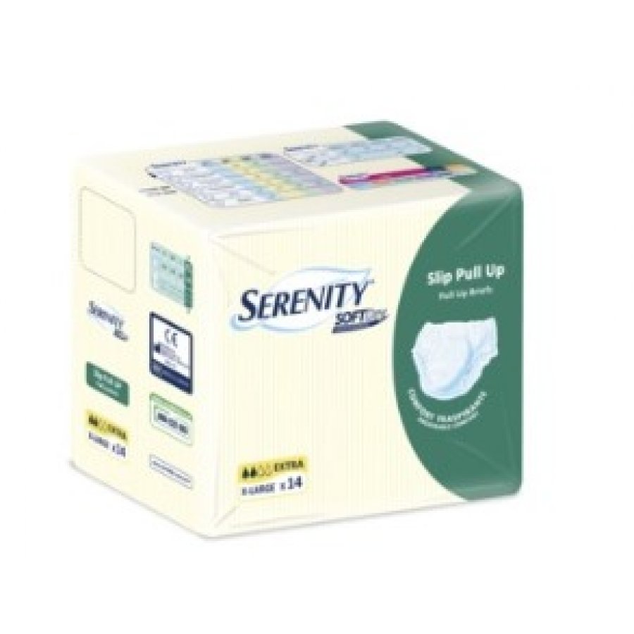 Serenity Soft Dry Mutandina Assorbente Be Free Extra Taglia XL 14 Pezzi - Protezione e Comfort per le Perdite Urinarie