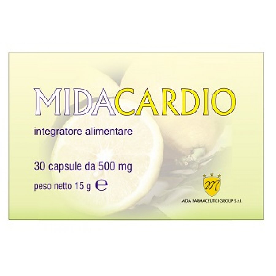 Midacardio Integratore per il controllo del colesterolo 30 capsule