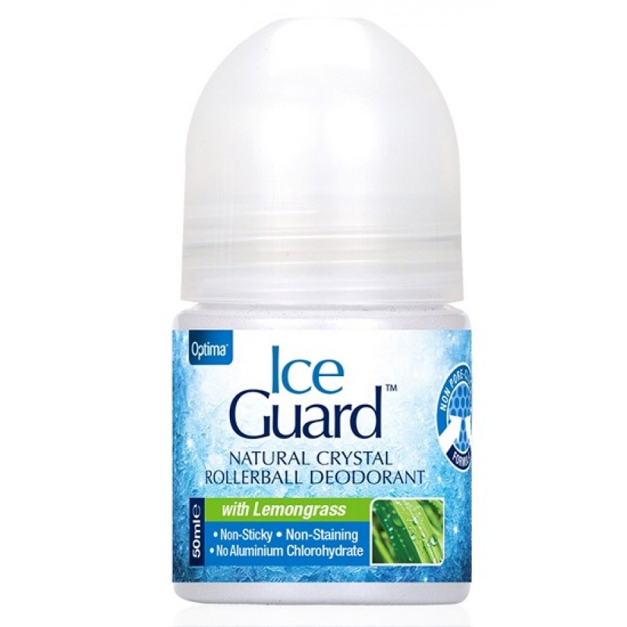 Ice Guard Deo Roll-On Lemongrass 50ml - Deodoranti con Lemongrass per una Protezione Fresca