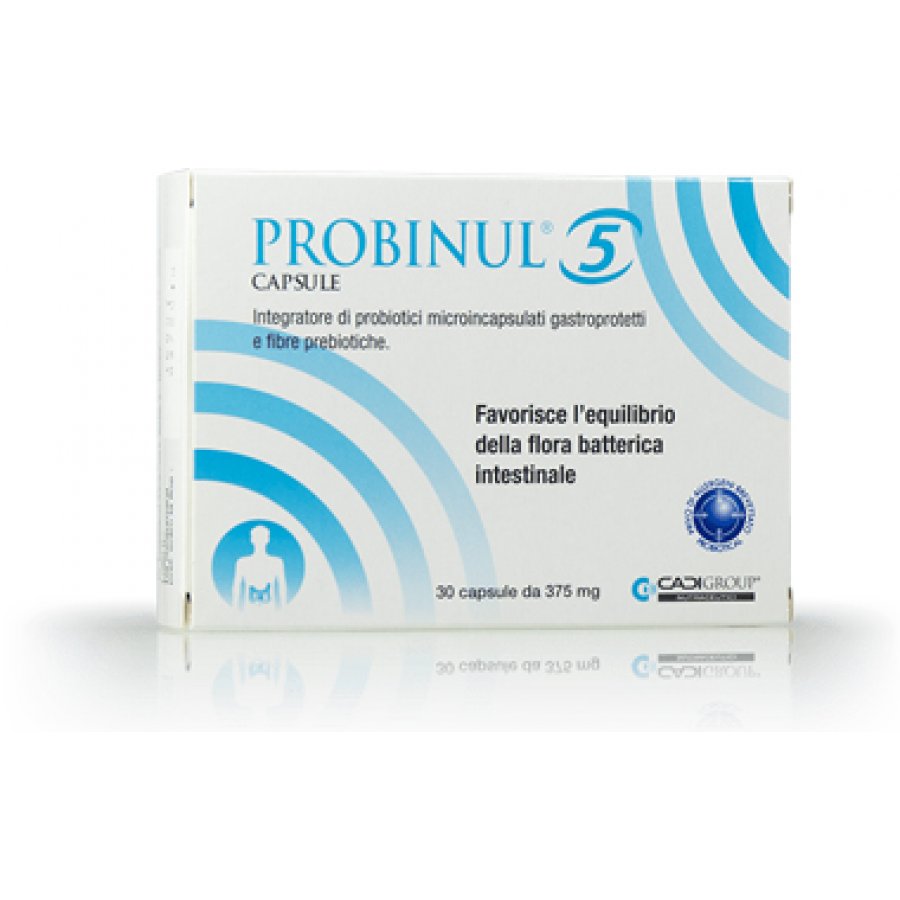 Ca.Di. Group Srl Probinul 5 30 capsule 375 mg