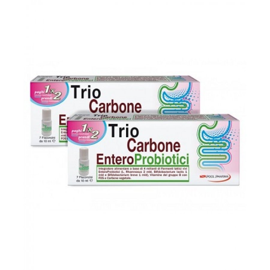 Triocarbone Enteroprobiotici 7 flaconcini FL 